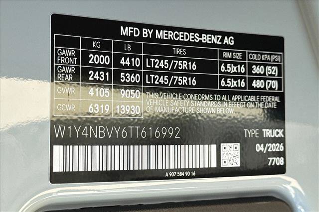 New 2026 Mercedes-Benz Sprinter 2500 image 27