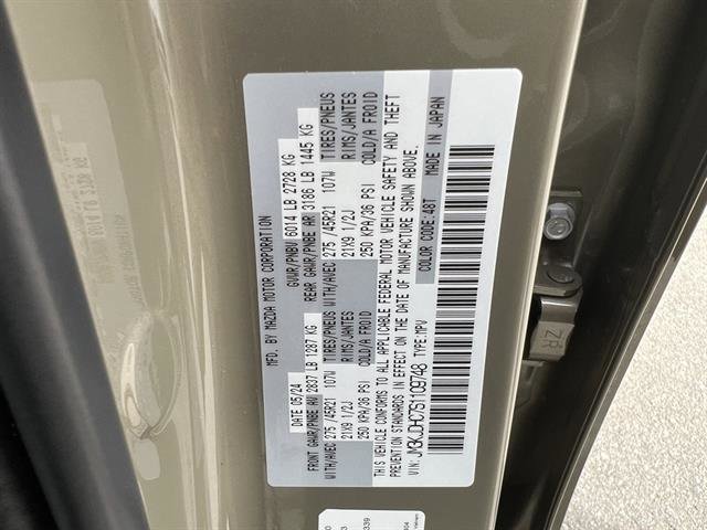 New 2025 MAZDA CX-70 3.3 Turbo S w/ Premium Package image 34