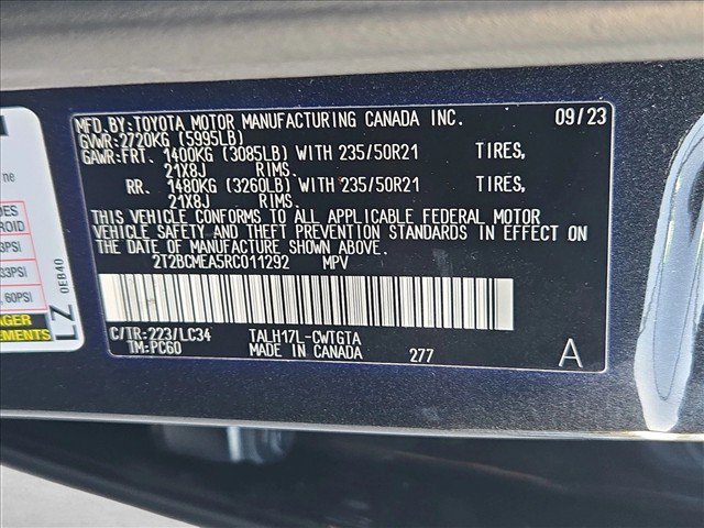 Used 2024 Lexus RX 500h F Sport w/ Convenience Package AWD/4WD image 14