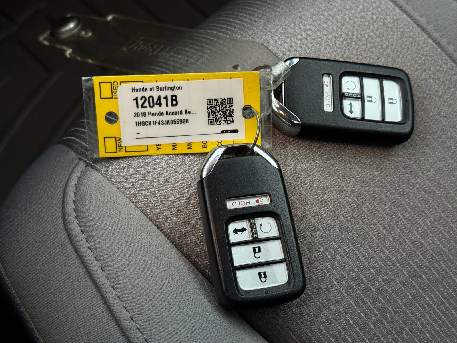 Certified 2018 Honda Accord EX image 39