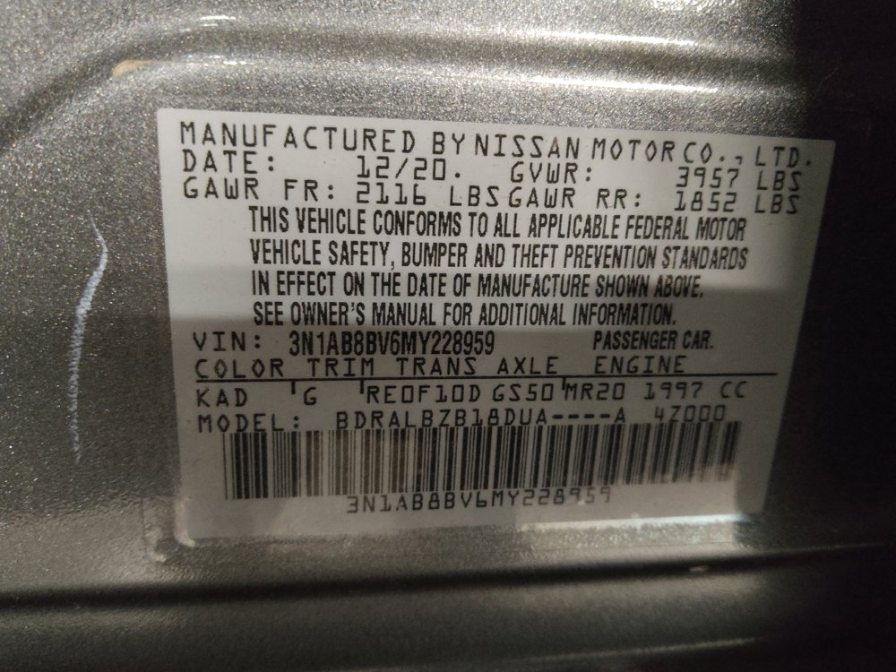 Used 2021 Nissan Sentra S FWD image 33