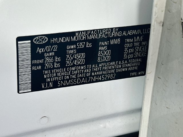 Used 2022 Hyundai Santa Fe Calligraphy AWD/4WD image 31