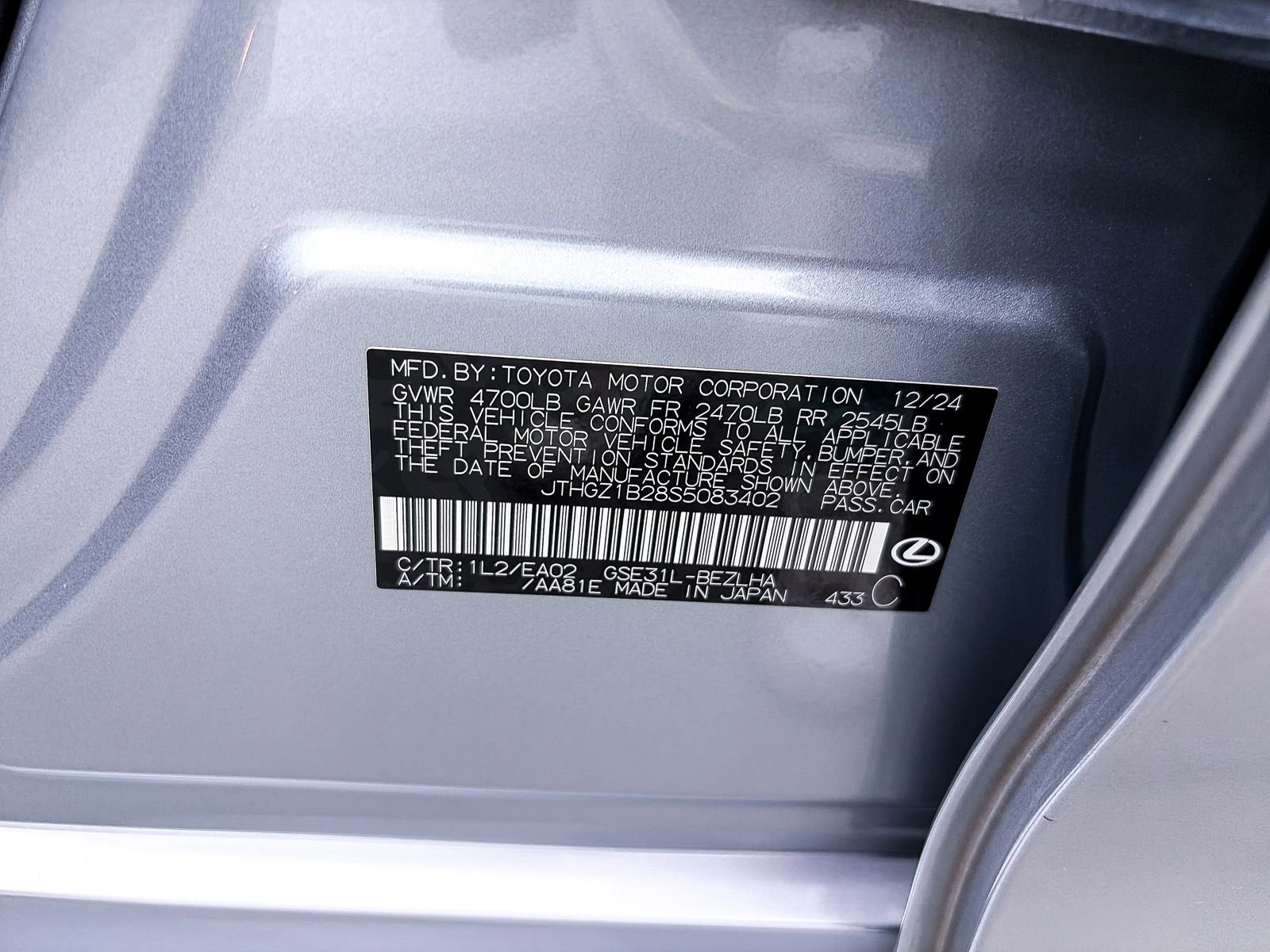 Used 2025 Lexus IS 350 F Sport w/ Navigation Package RWD image 41