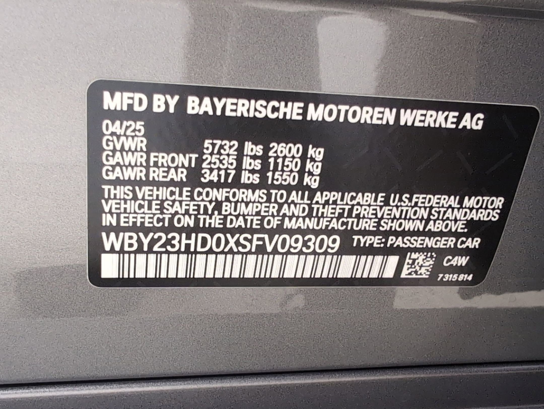 Certified 2025 BMW i4 eDrive40 w/ Premium Package image 17