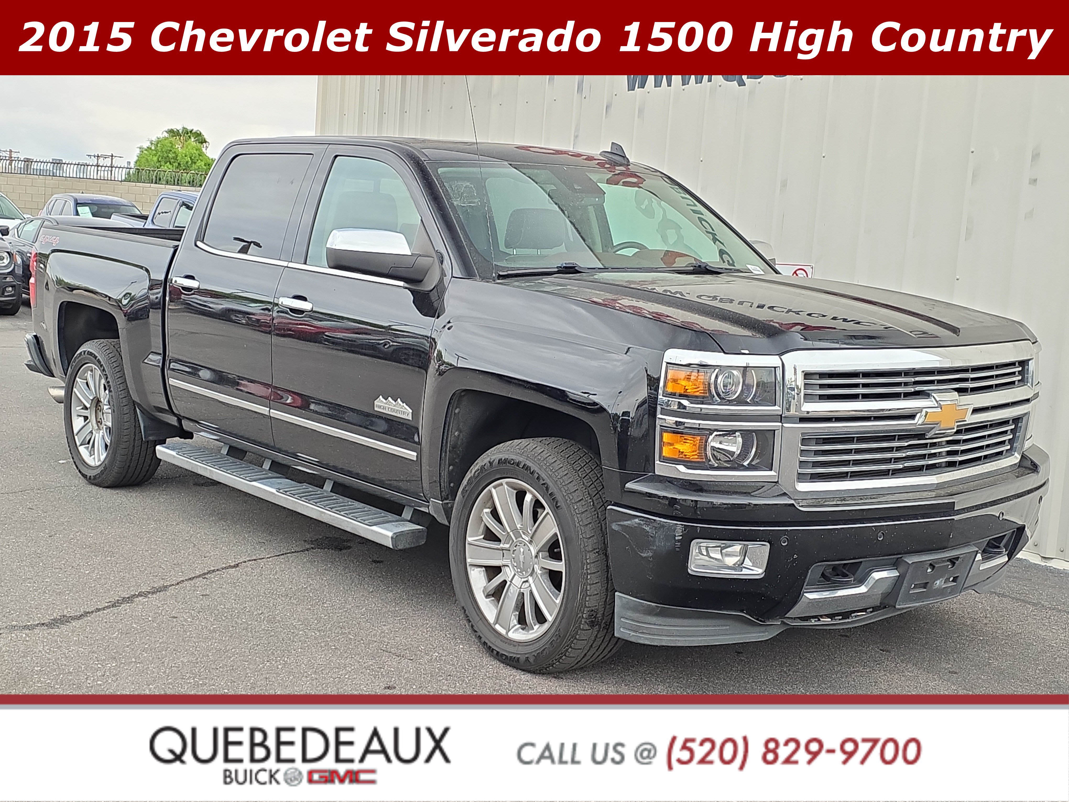 Used 2015 Chevrolet Silverado 1500 High Country w/ High Country Premium Package