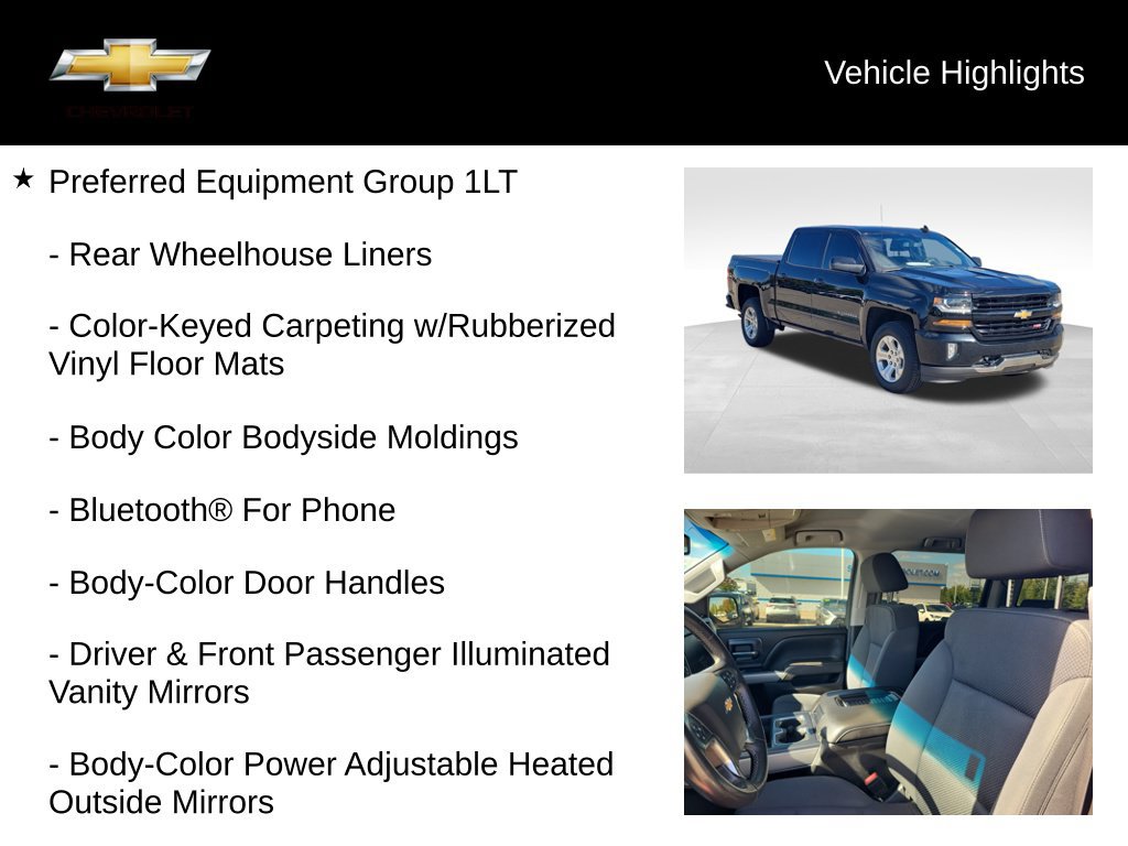 Used 2018 Chevrolet Silverado 1500 LT w/ All Star Edition AWD/4WD image 19
