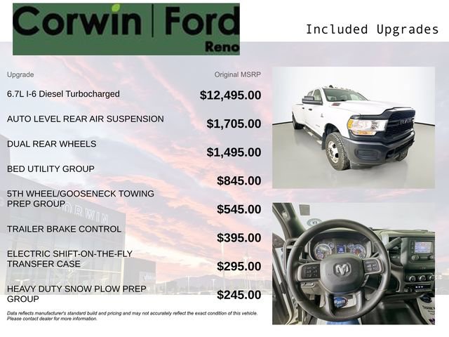 Used 2022 RAM 3500 Tradesman w/ Bed Utility Group image 3