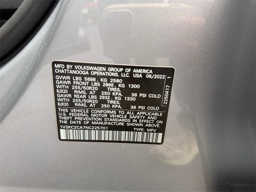 Used 2022 Volkswagen Atlas Cross Sport SE image 24