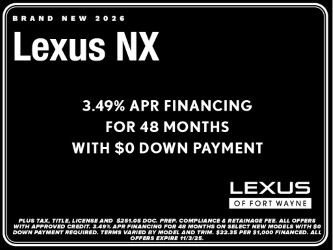 New 2026 Lexus NX 350 AWD w/ Premium Package image 6