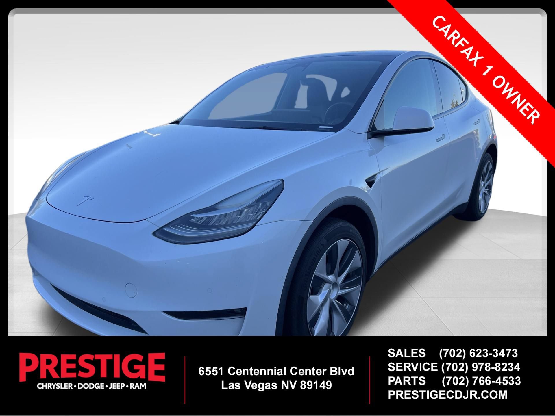Used 2021 Tesla Model Y Long Range AWD/4WD image 1