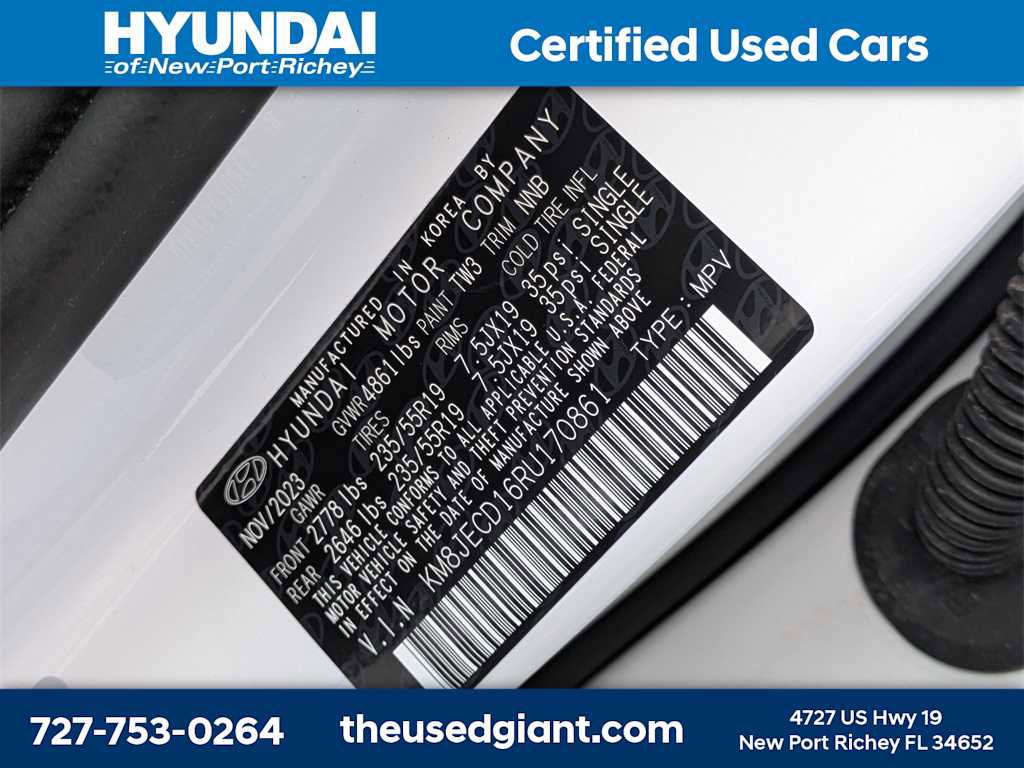 Used 2024 Hyundai Tucson Limited image 47