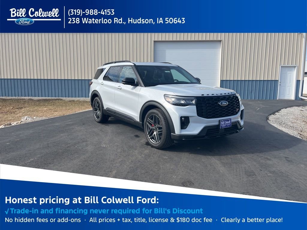 New 2026 Ford Explorer ST w/ Sun And Sound Package image 1