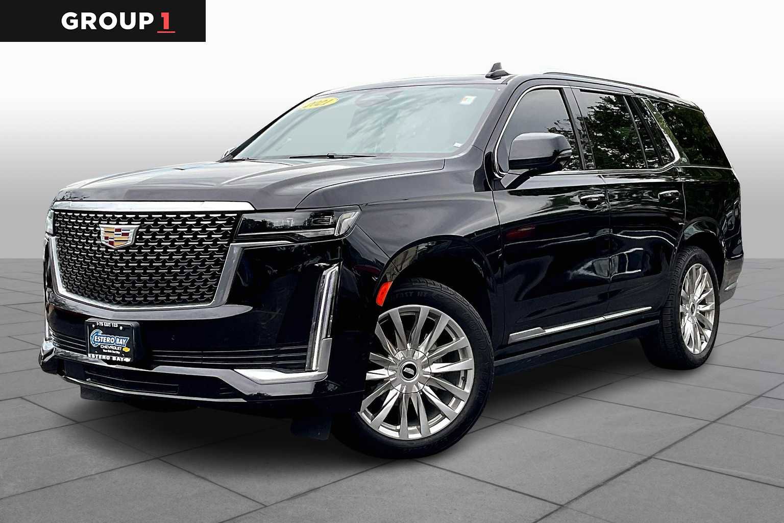 Used 2021 Cadillac Escalade Premium Luxury w/ Driver Assist Tech Package