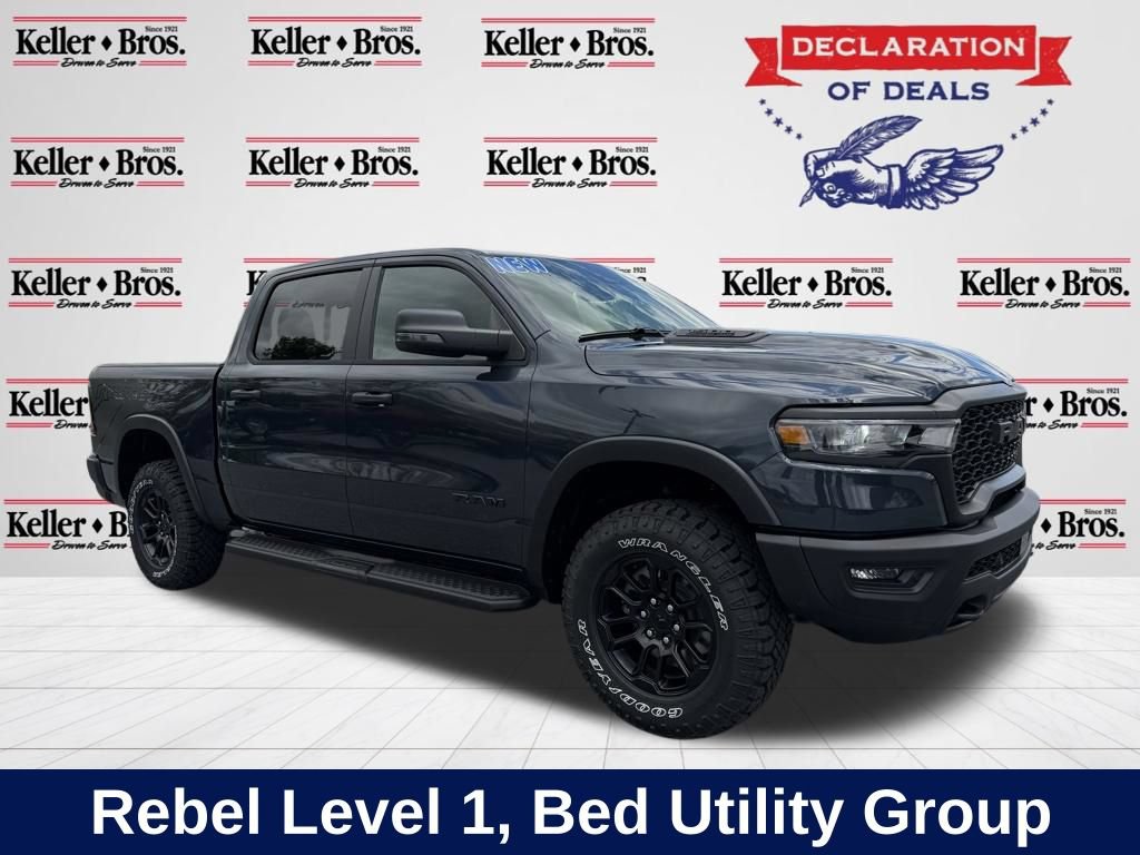 New 2026 RAM 1500 Rebel w/ Bed Utility Group