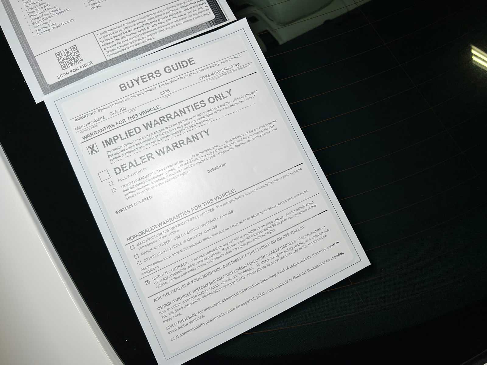 Certified 2025 Mercedes-Benz CLA 250 4MATIC image 44