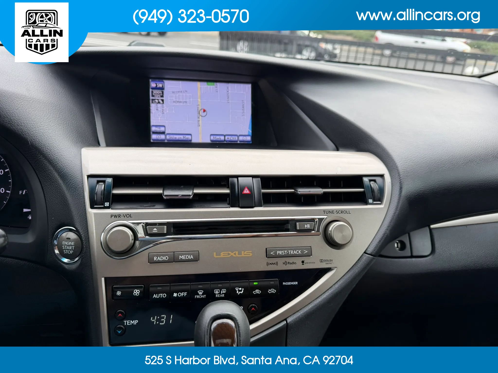 Used 2013 Lexus RX 350 AWD w/ Navigation Pkg image 11