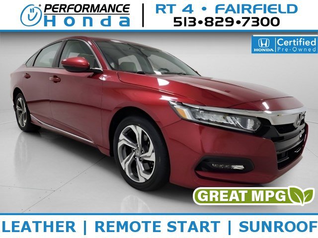 Certified 2020 Honda Accord EX-L