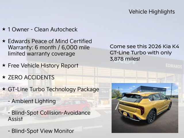 Used 2026 Kia K4 GT-Line Turbo FWD image 11