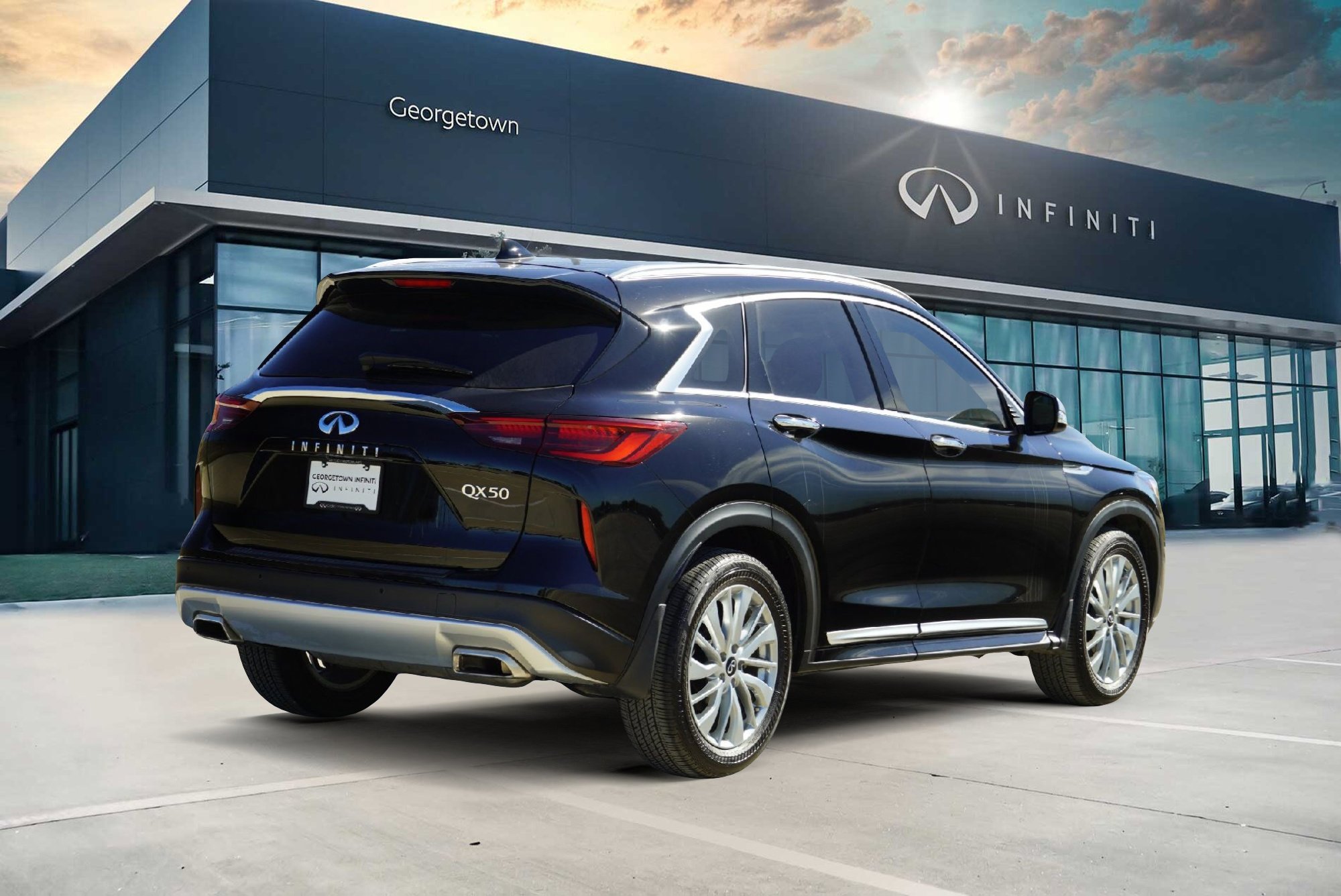 Certified 2024 INFINITI QX50 Luxe w/ Accent Package image 5