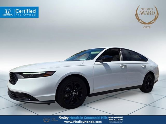 Certified 2025 Honda Accord SE
