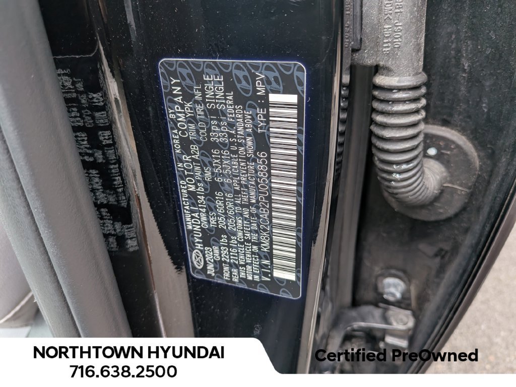 Certified 2023 Hyundai Kona SE AWD/4WD image 34