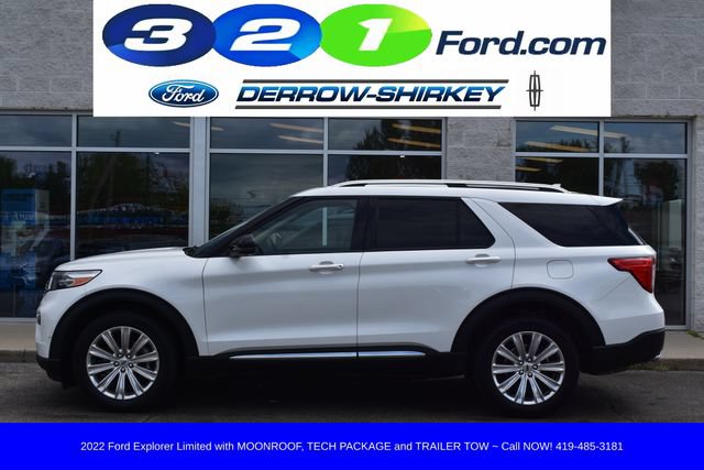 Used 2022 Ford Explorer Limited w/ Limited Technology Package AWD/4WD image 2