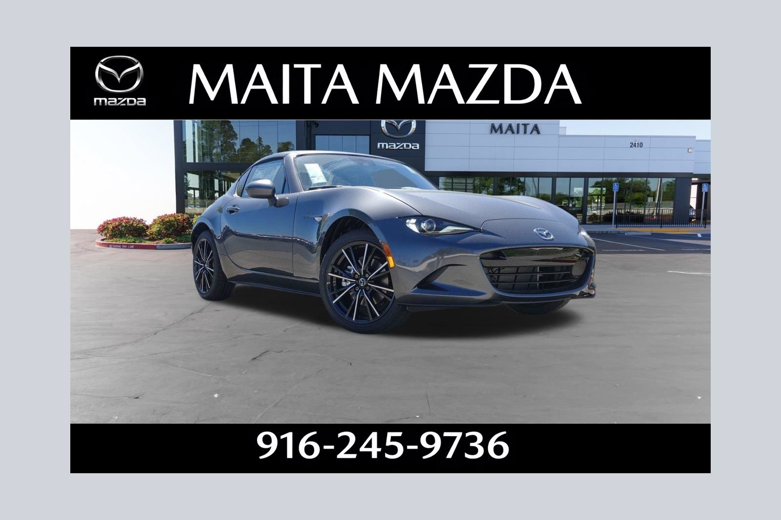New 2026 MAZDA MX-5 Miata RF Grand Touring w/ Weather Package RWD image 1