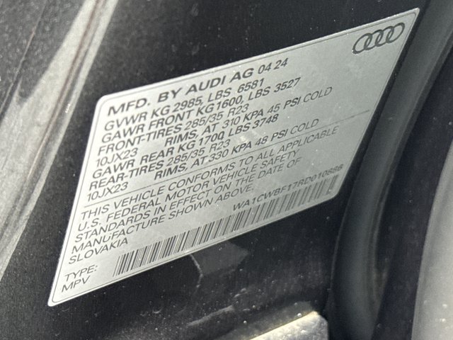 Used 2024 Audi SQ8 Prestige AWD/4WD image 36