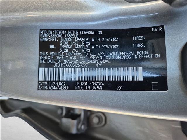 Used 2019 Lexus LX 570 4WD w/ Luxury Package image 27