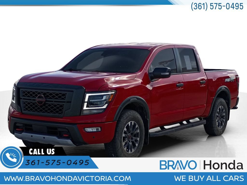 Used 2023 Nissan Titan PRO-4X w/ Pro-4x Convenience Package AWD/4WD video 1