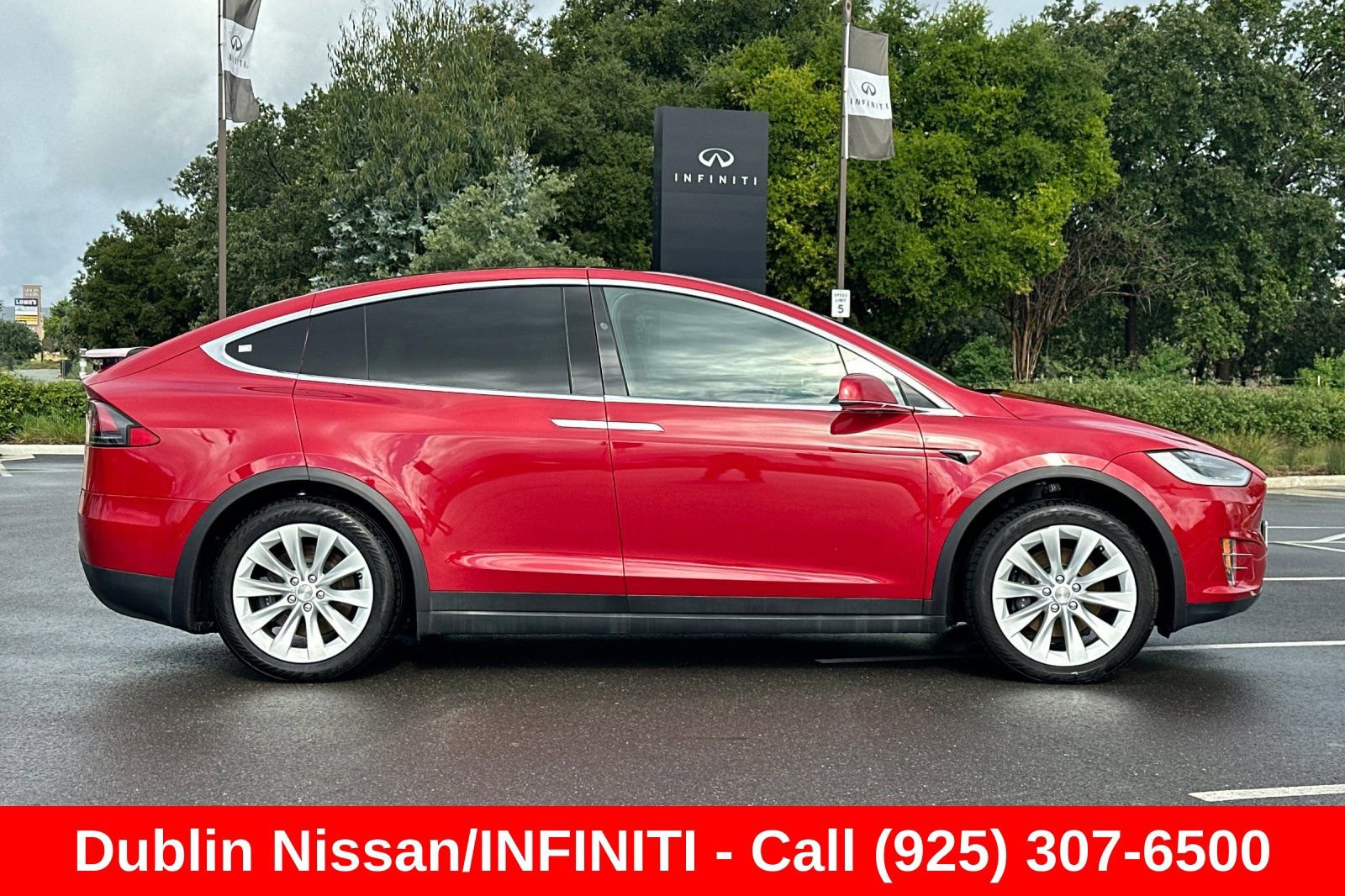 Used 2021 Tesla Model X Long Range AWD/4WD image 3