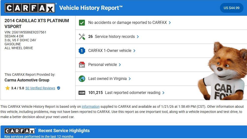 Used 2014 Cadillac XTS Platinum image 22