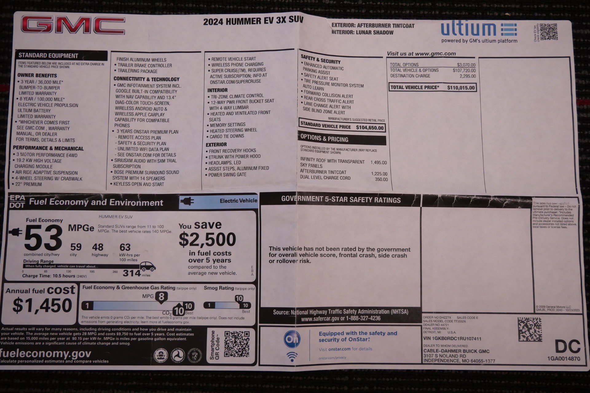 Used 2024 GMC Hummer EV 3X image 23