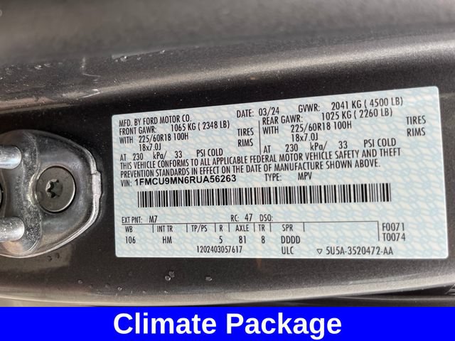 Used 2024 Ford Escape ST-Line w/ Tech Pack #1 AWD/4WD image 27