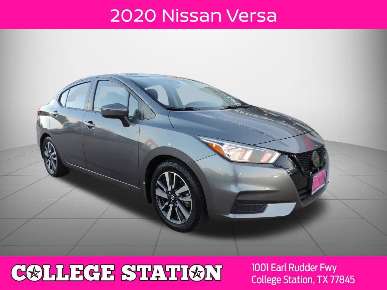 Used 2020 Nissan Versa SV FWD image 1