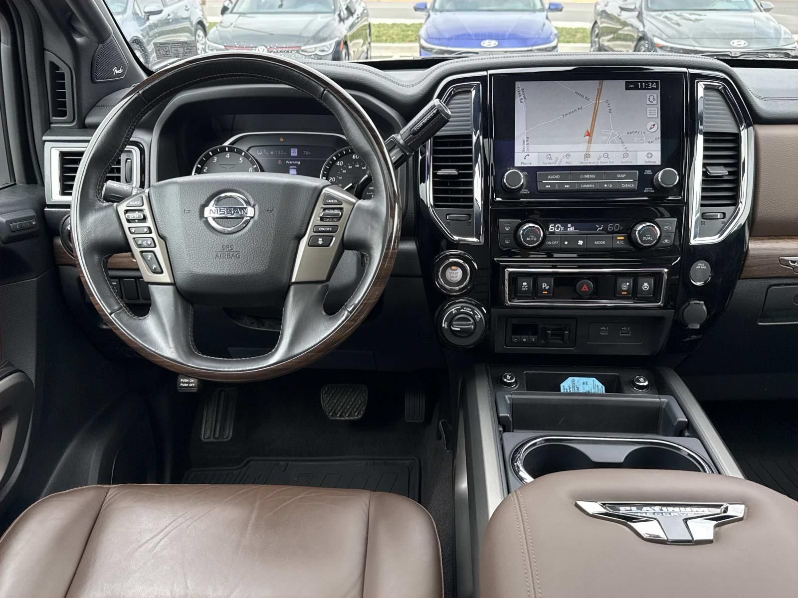 Used 2021 Nissan Titan Platinum Reserve w/ Moonroof Package AWD/4WD image 8