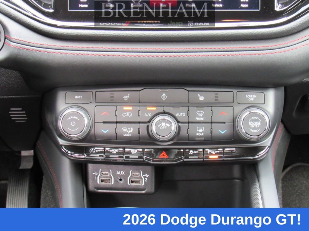 New 2026 Dodge Durango GT w/ Blacktop Package RWD image 19