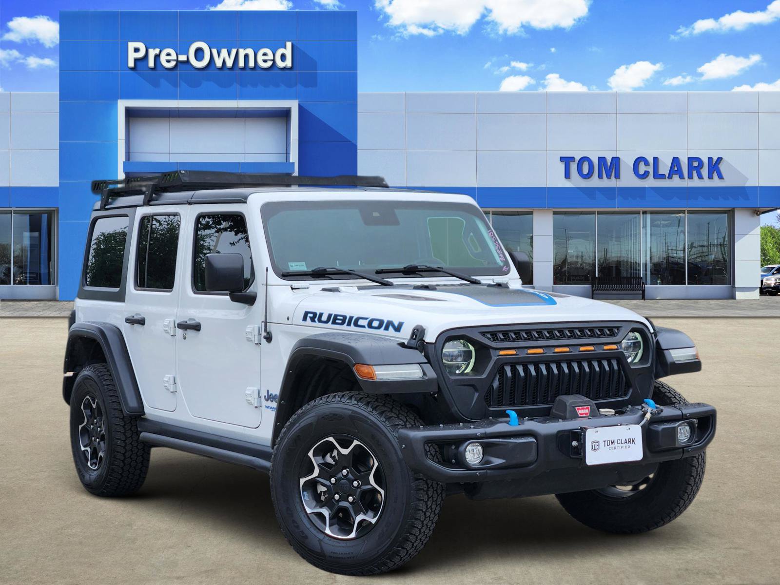 Used 2021 Jeep Wrangler Unlimited Rubicon 4xe w/ Steel Bumper Group