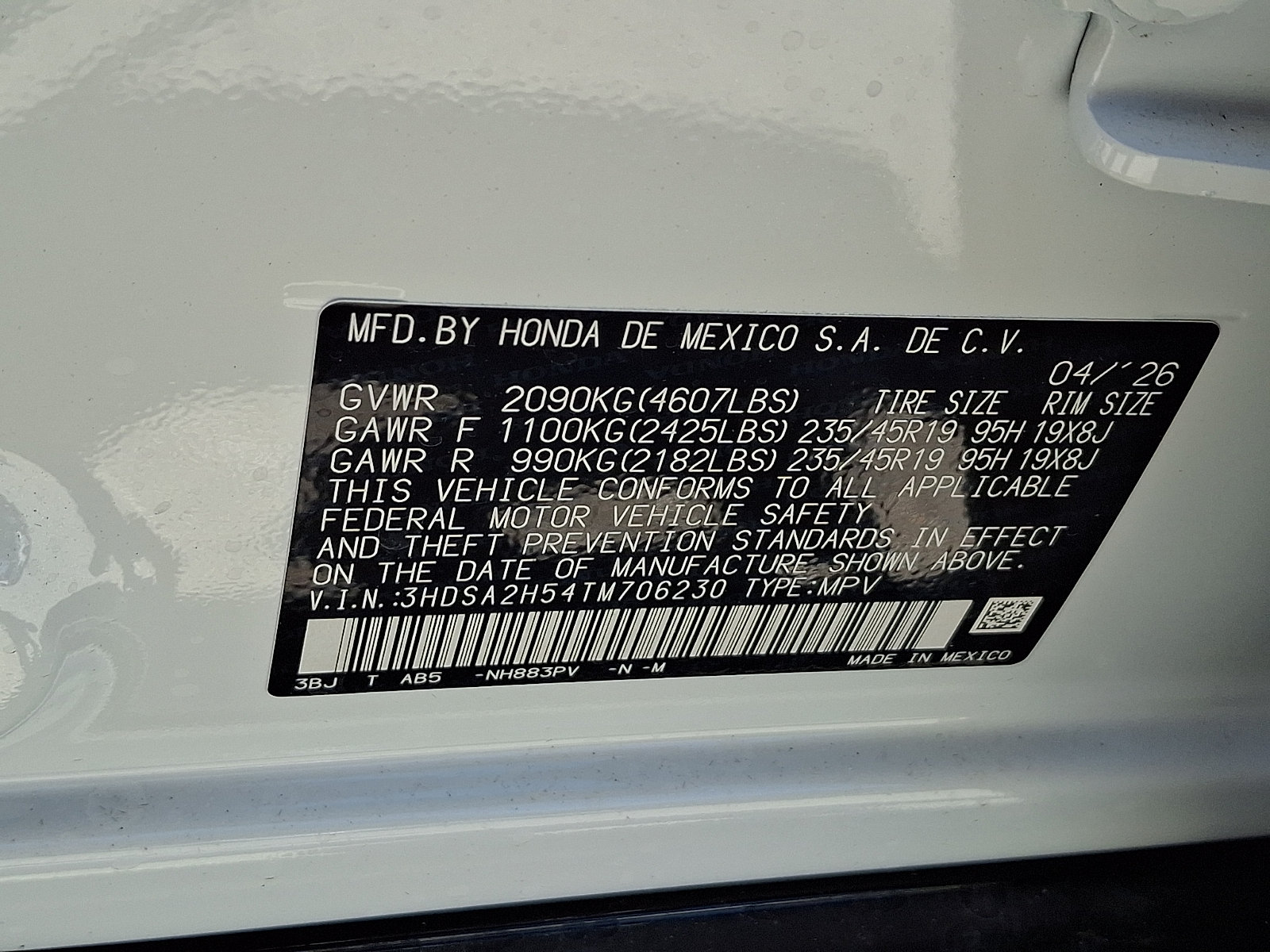 New 2026 Acura ADX A-Spec AWD/4WD image 19