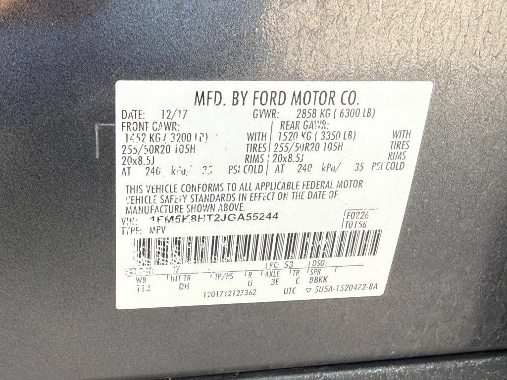 Used 2018 Ford Explorer Platinum AWD/4WD image 30