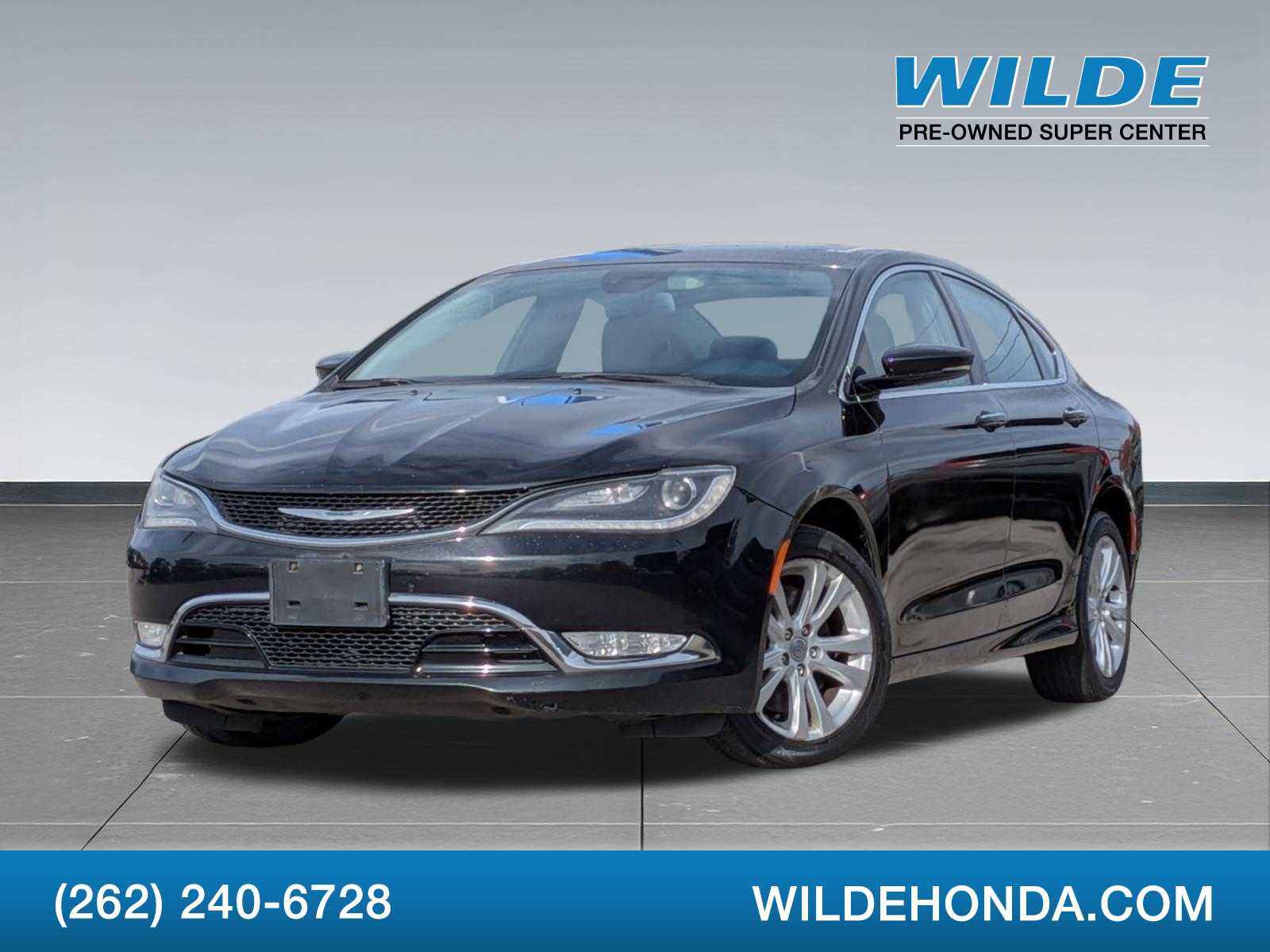Used 2015 Chrysler 200 C w/ Navigation & Sound Group I