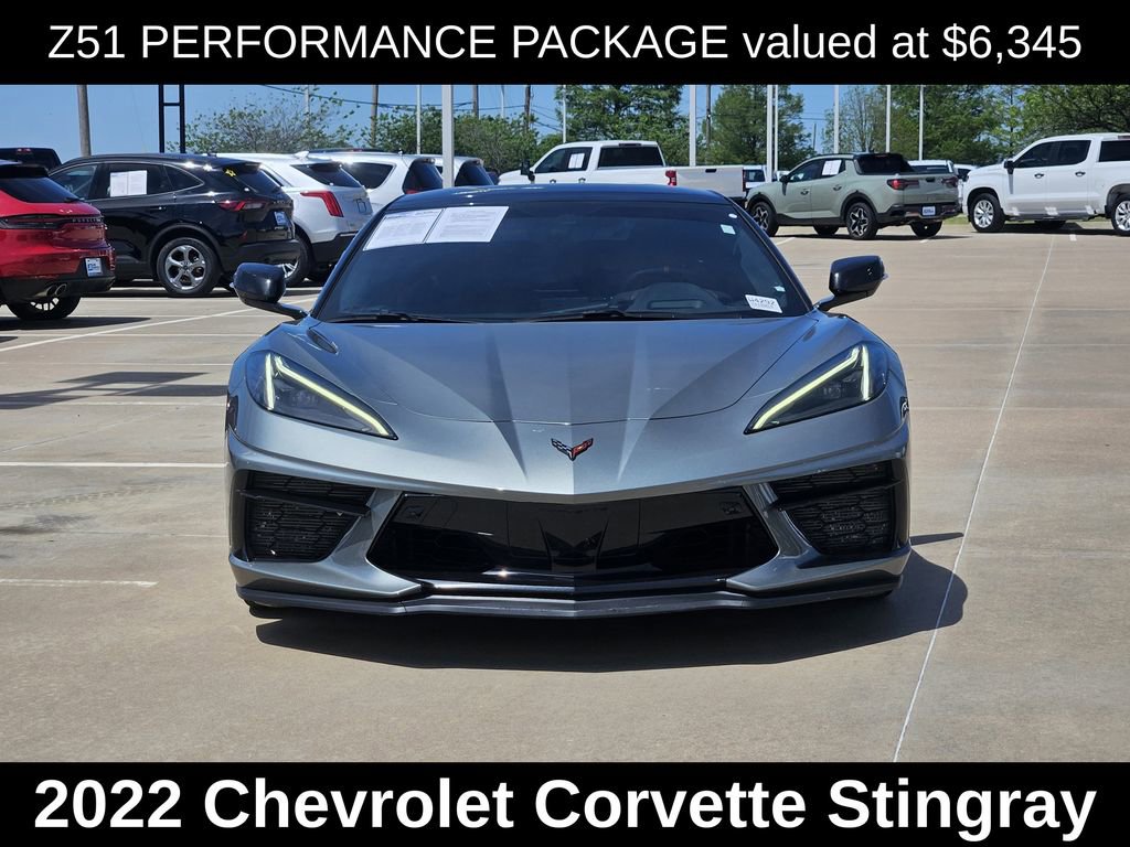 Used 2022 Chevrolet Corvette Stingray Premium Conv w/ Z51 Performance Package image 2