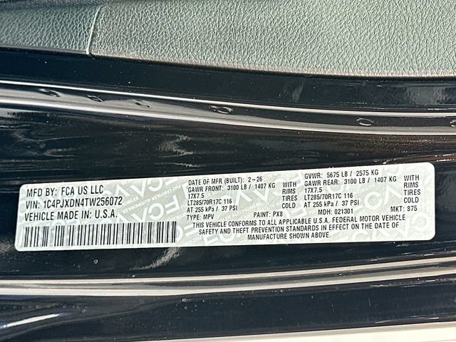 New 2026 Jeep Wrangler Unlimited Sport AWD/4WD image 21