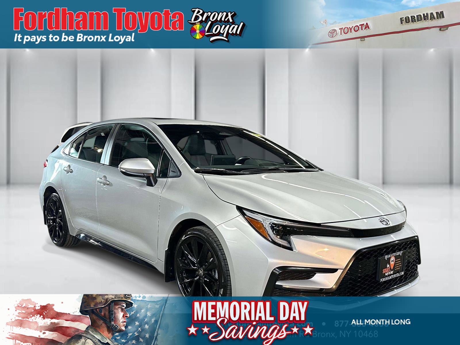 Certified 2025 Toyota Corolla SE w/ SE Premium Package