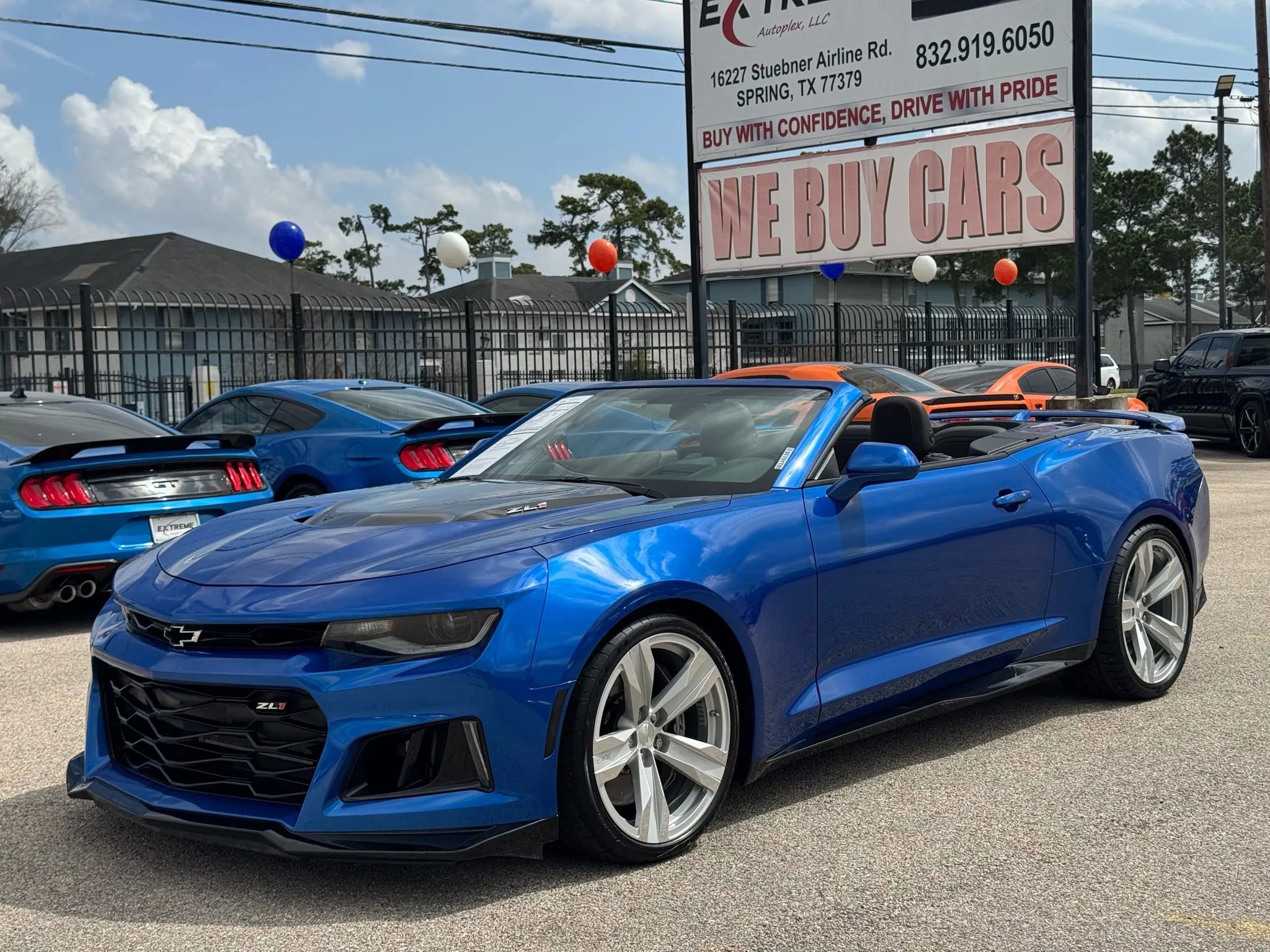 Used 2018 Chevrolet Camaro ZL1 w/ LPO, ZL1 Protection Package RWD image 6