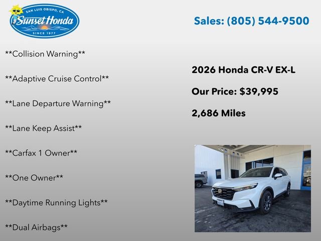 Used 2026 Honda CR-V EX-L image 7