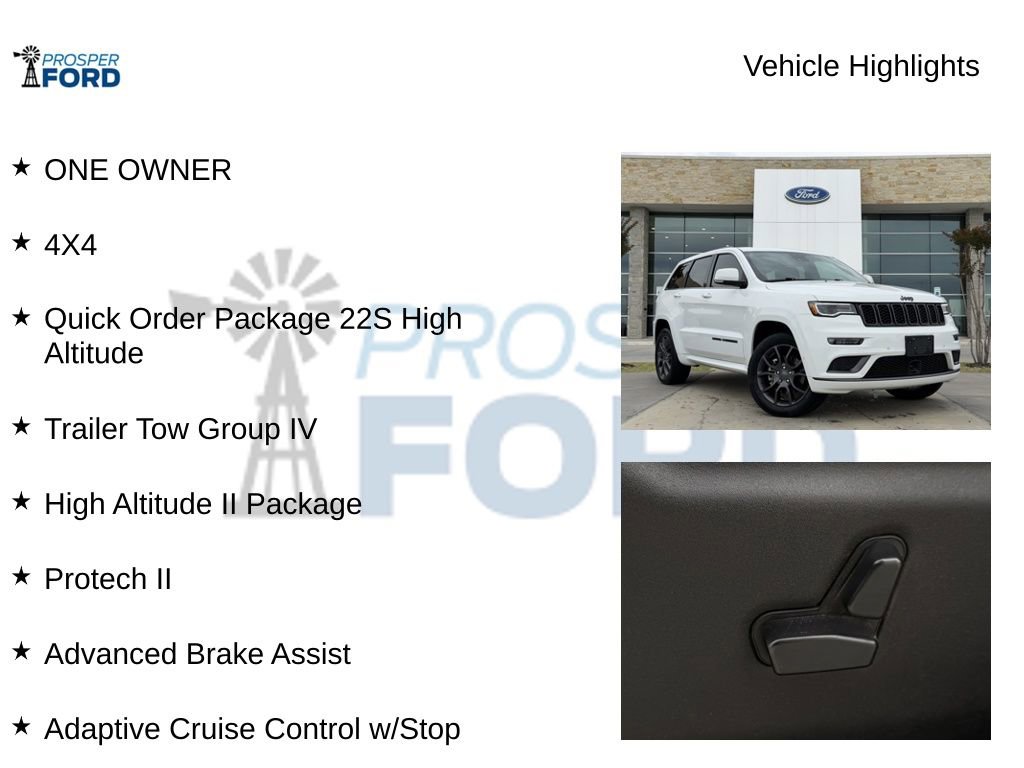 Used 2021 Jeep Grand Cherokee High Altitude AWD/4WD image 5