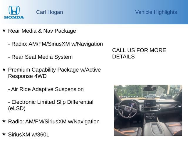 Used 2021 GMC Yukon XL AT4 w/ AT4 Premium Plus Package AWD/4WD image 16