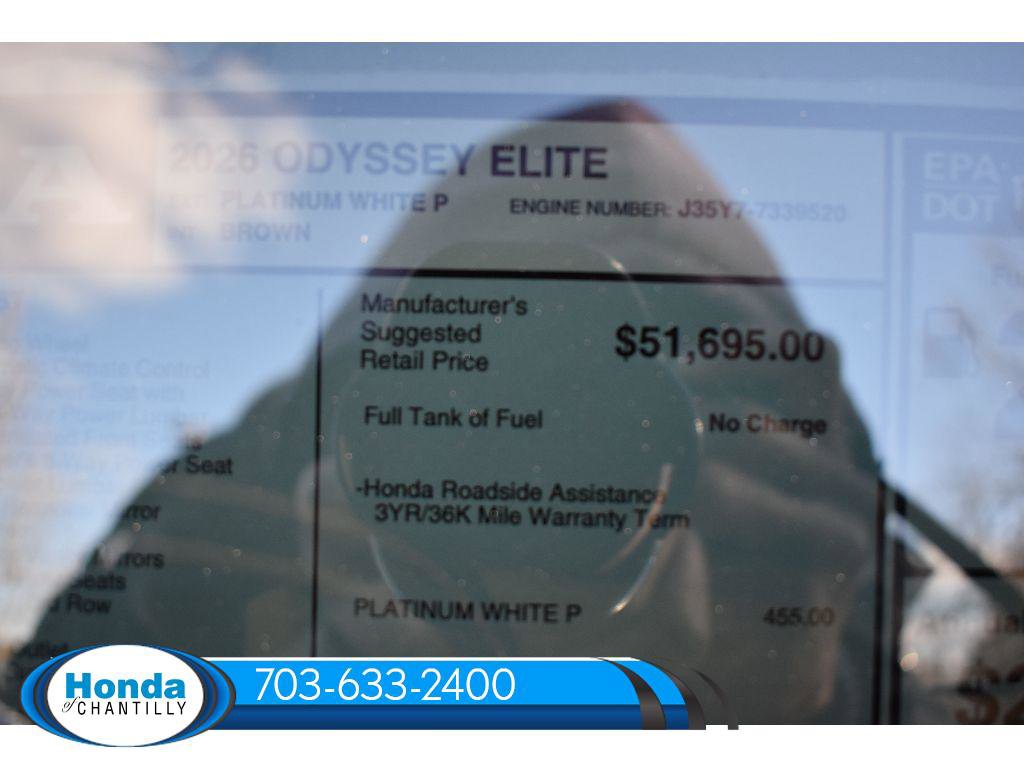 New 2026 Honda Odyssey Elite image 41