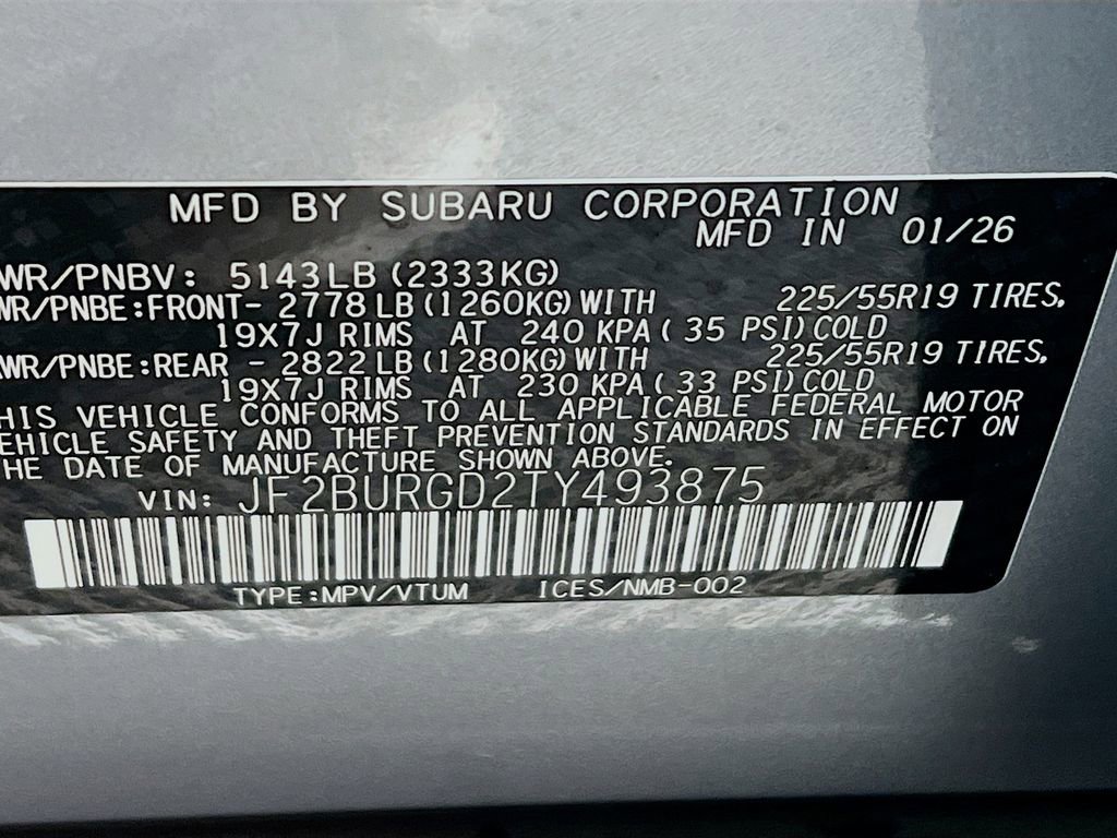 New 2026 Subaru Outback Limited XT AWD/4WD image 23